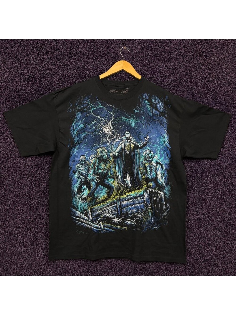 The Best of The Universal Monsters Big Print T-Shirt Size XXL